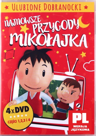Najnowsze przygody Mikołajka [4DVD]