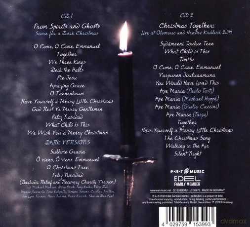 Tarja: From Spirits And Ghosts Score For A Dark Christmas (digipack) [2CD]