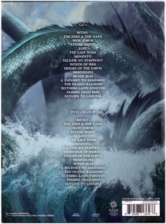 Visions Of Atlantis: A Symphonic Journey To Remember [Blu-Ray]+[DVD]+[CD]