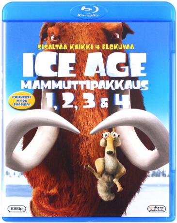 Ice Age 1-4 (Epoka Lodowcowa 1-4) [4xBlu-Ray]