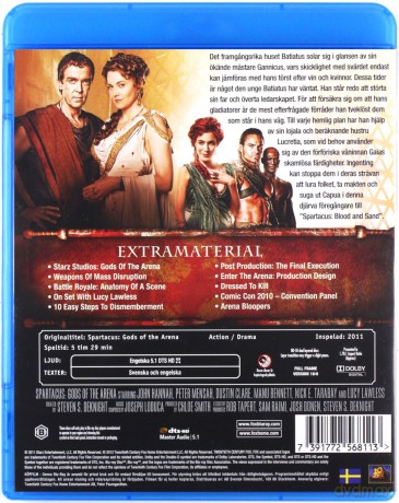 Spartacus: Gods of the Arena (Spartakus: Bogowie areny) [2xBlu-Ray]