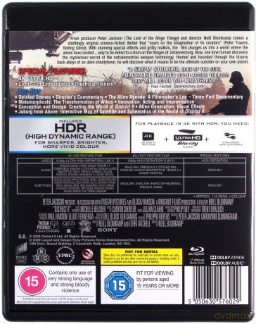 District 9 (Dystrykt 9) [Blu-Ray 4K]+[Blu-Ray]