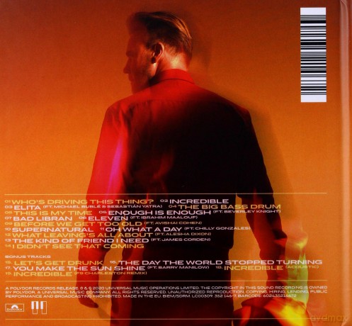 Gary Barlow: Music Played By Humans (Deluxe) (Limited) [CD]