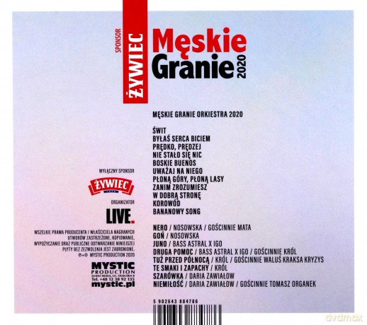 Męskie Granie 2020 (digipack) [CD]
