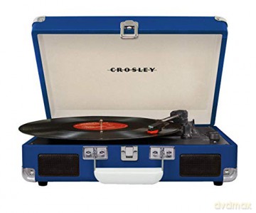 Cruiser Deluxe Przenośny Gramofon Blue