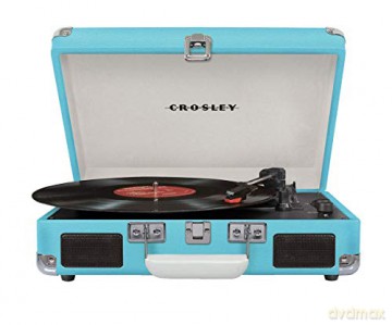 Cruiser Deluxe Przenośny Gramofon Turquoise