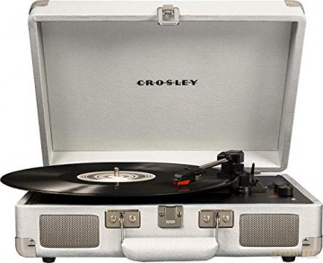 Cruiser Deluxe Przenośny Gramofon White Sand