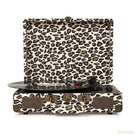 Cruiser Deluxe Przenośny Gramofon Leopard