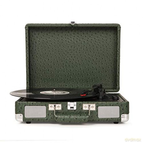 Cruiser Deluxe Przenośny Gramofon Green Ostrich