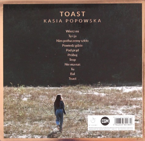 Kasia Popowska: Toast [CD]