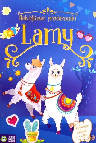 Naklejkowe przebieranki. Lamy [KSIĄŻKA]
