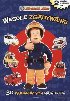Strażak Sam Wesołe Zgadywanki Wesołe Obrazki [KSIĄŻKA]