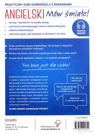 ANGIELSKI. Mów śmiało! - Joanna Brodziak [KSIĄŻKA]