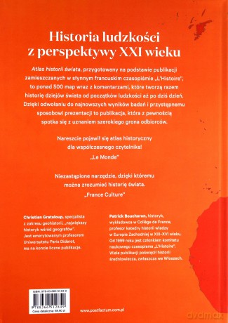 Atlas historii świata - Christian Grataloup, Patrick Boucheron [KSIĄŻKA]