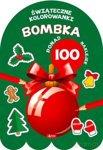Bombka. Kolorowanka z naklejkami [KSIĄŻKA]