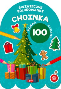 Choinka. Kolorowanka z naklejkami [KSIĄŻKA]