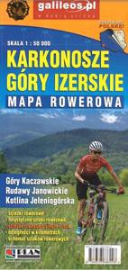 Mapa rowerowa - Karkonosze i góry Izerskie 1:50000