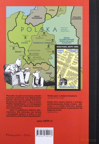 Maus. Opowieść ocalałego - Art Spiegelman [KOMIKS]