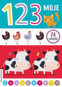 Moje 123 z naklejkami [KSIĄŻKA]