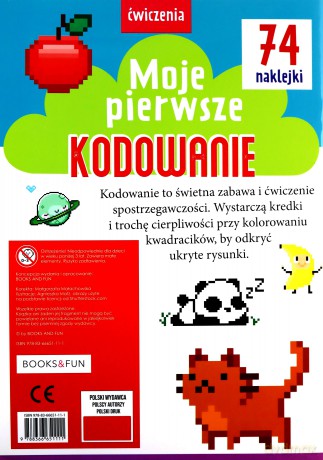 Moje pierwsze kodowanie z naklejkami [KSIĄŻKA]