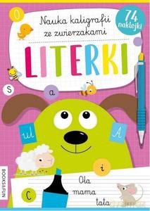 Nauka kaligrafii ze zwierzakami. Literki [KSIĄŻKA]