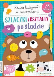 Nauka kaligrafii ze zwierzakami. Szlaczki [KSIĄŻKA]