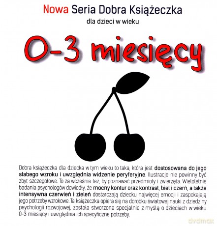 Nowa Seria Dobra Książeczka 0-3 miesięcy - Agnieszka Starok [KSIĄŻKA]