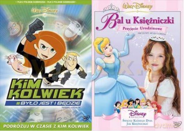 Kim Kolwiek: Było, jest i będzie / Bal u księżniczki: Przyjęcie urodzinowe (Disney) [DVD]