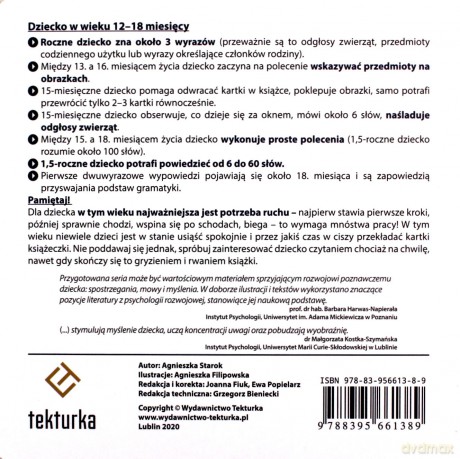 Nowa Seria Dobra Książeczka 1-1,5 roku - Agnieszka Starok [KSIĄŻKA]