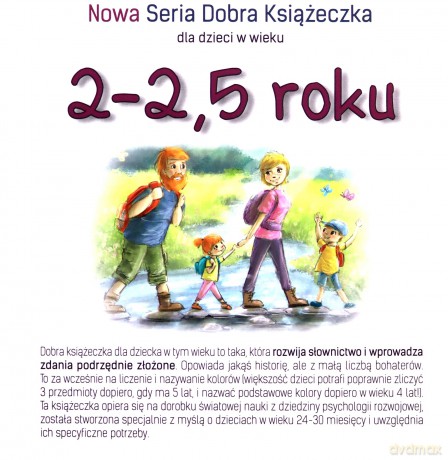Nowa Seria Dobra Książeczka 2-2,5 roku - Agnieszka Starok [KSIĄŻKA]