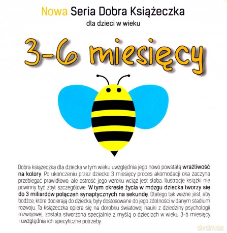 Nowa Seria Dobra Książeczka 3-6 miesięcy - Agnieszka Starok [KSIĄŻKA]
