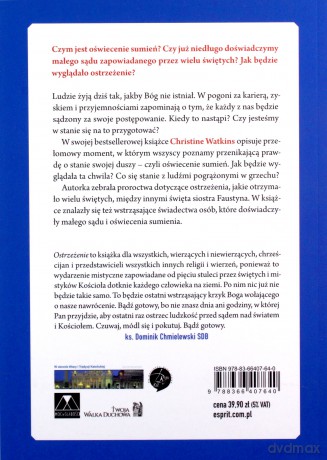 Ostrzeżenie - Christine Watkins [KSIĄŻKA]