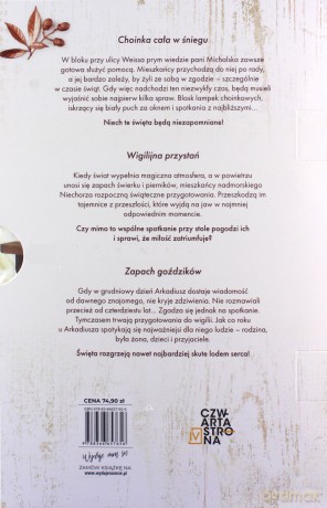 Pakiet korzenny: Choinka cała w śniegu / Wigilijna przystań / Zapach goździków - Joanna Szarańska, SylwiaTrojanowska [KSIĄŻKA]