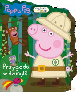 Peppa Pig. Przyjaciele z bajki.Przygoda w dżungli! [KSIĄŻKA]