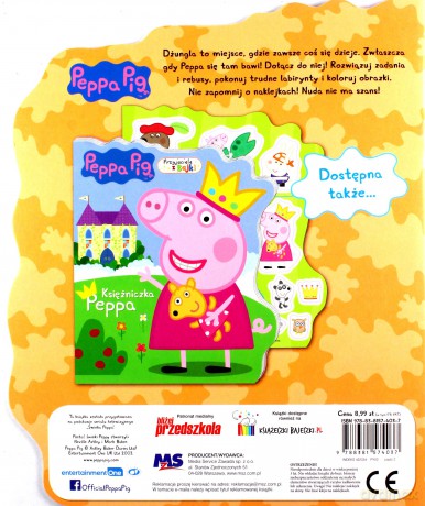 Peppa Pig. Przyjaciele z bajki.Przygoda w dżungli! [KSIĄŻKA]