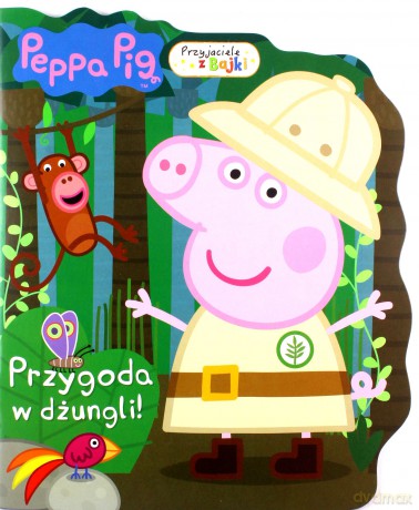 Peppa Pig. Przyjaciele z bajki.Przygoda w dżungli! [KSIĄŻKA]