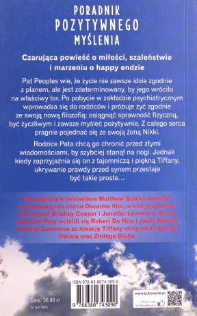 Poradnik pozytywnego myślenia - Matthew Quick [KSIĄŻKA]