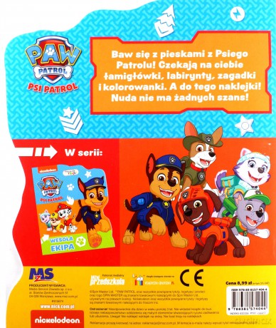 Psi Patrol. Przyjaciele z bajki. Asy z zatoki przygód [KSIĄŻKA]
