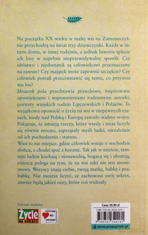 Saga wiejska Tom 1. Skrawek pola - Kasia Bulicz-Kasprzak [KSIĄŻKA]