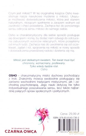 Smak miłości. Jak kochać świadomie i bez lęku - OSHO [KSIĄŻKA]