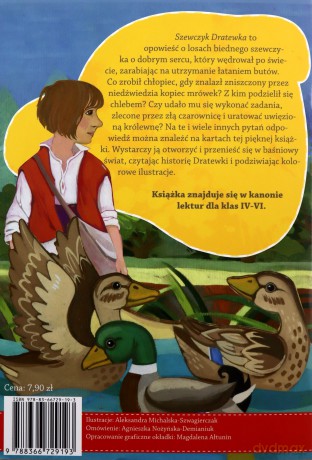 Szewczyk Dratewka ilustrowana lektura - Mariola Jarocka [KSIĄŻKA]