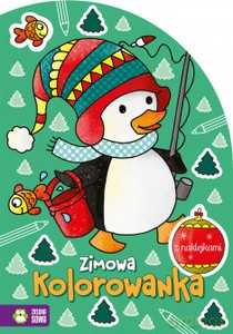 Świąteczne kolorowanki. Zimowa kolorowanka [KSIĄŻKA]
