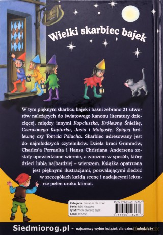 Wielki skarbiec bajek - Wiesław Drabik [KSIĄŻKA]
