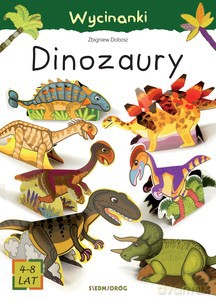 Wycinanki dinozaury - Zbigniew Dobosz [KSIĄŻKA]