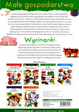 Wycinanki. Małe gospodarstwo - Zbigniew Dobosz [KSIĄŻKA]