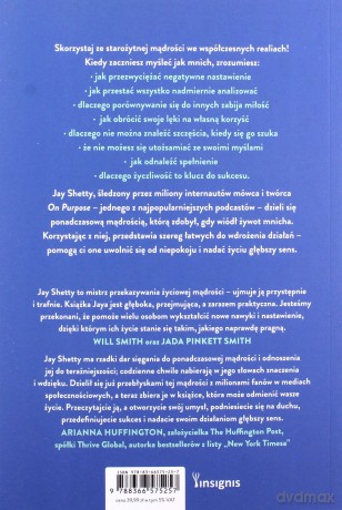 Zacznij myśleć jak mnich - Jay Shetty [KSIĄŻKA]