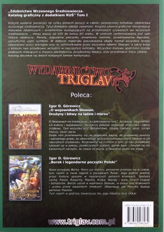Zdobnictwo wczesnego średniowiecza (Tom 1) Z dodatkiem Ruś - Igor Dominik Górewicz [KSIĄŻKA]