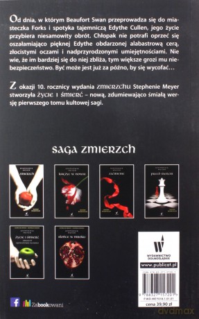 Życie i śmierć. Zmierzch opowiedziany na nowo - Stephenie Meyer [KSIĄŻKA]