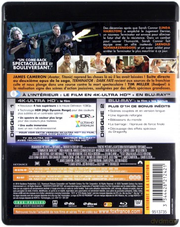 Terminator: Mroczne przeznaczenie [Blu-Ray 4K]+[Blu-Ray]