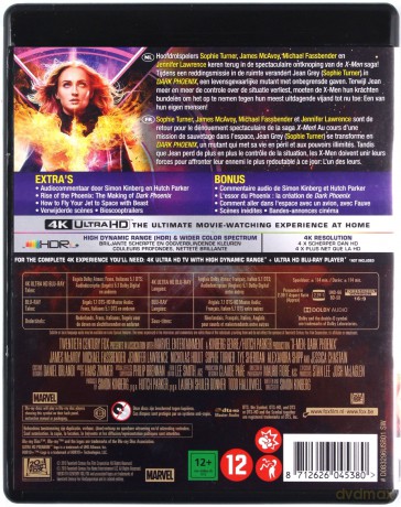 X-Men: Mroczna Phoenix [Blu-Ray 4K]+[Blu-Ray]